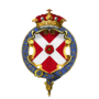 Shield of arms of William Nevill, 1st Marquess of Abergavenny, KG, MVO.png