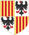 Sicilian Arms of James II of Aragon as Infante (1285-1296).svg