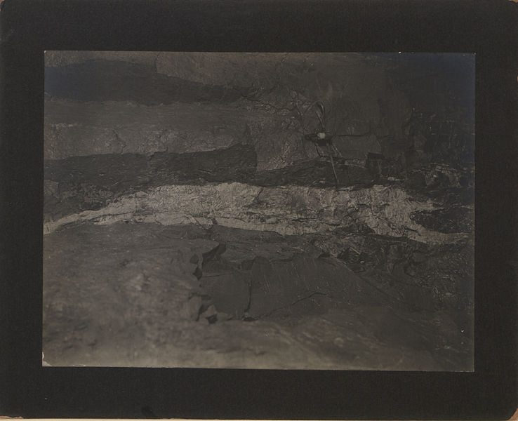 File:Silver vein, Crown Reserve Mine, 200' level (HS85-10-22839).jpg