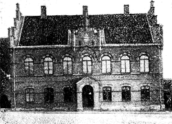 Rådhuset i Simrishamn ved tidlig 1900-tall