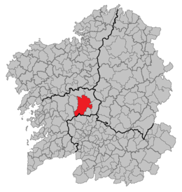 Lalín - Localizazion