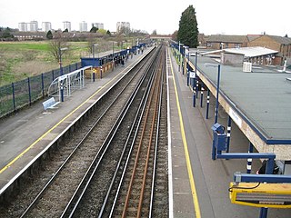 <span class="mw-page-title-main">Slade Green railway station</span> National Rail station in London, England