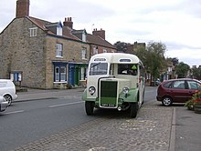 John Smith & Sons 1947 Leyland Tiger PS1 on a Moorsbus service in August 2009