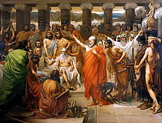 Socrates Address by Belgian artist Louis Joseph Lebrun, 1867.jpg