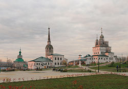 Храмовый комплекс в центре Соликамска