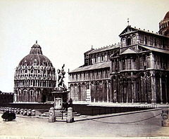 Sommer, Giorgio (1834-1914) - n. 1853 - Il Duomo e il Battistero (Pisa).jpg