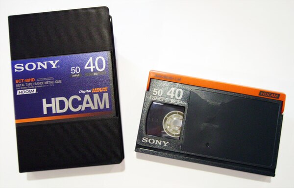 HDCAM small videotape