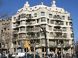 A Casa Milà, azaz a Kőbánya