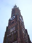 Martinskirche Landshut höchster Backstein­turm der Welt