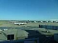 Planes on the apron