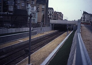 <span class="mw-page-title-main">Bockstael railway station</span> Railway station in Brussels, Belgium