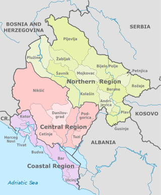 <span class="mw-page-title-main">Statistical regions of Montenegro</span>