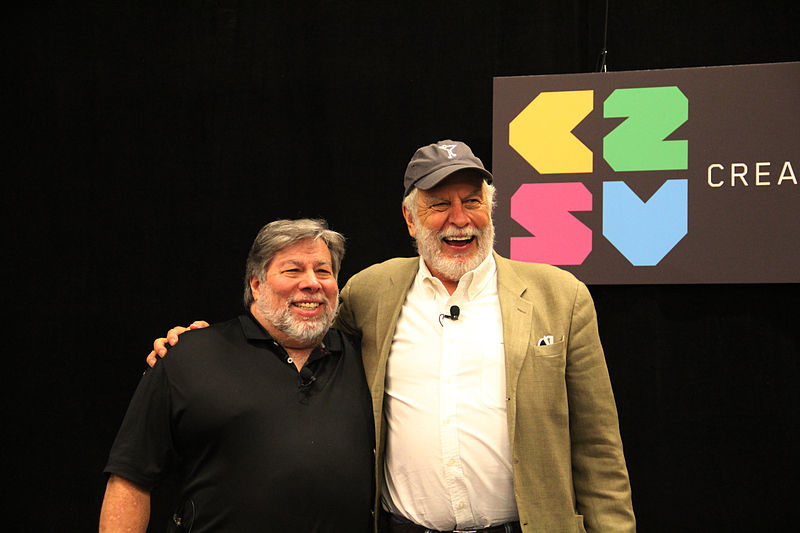 File:Steve Wozniak Nolan Bushnell.jpg