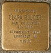 Stolperstein Neuer Steinweg 20 (Clara Boldes) in Hamburg-Neustadt.JPG