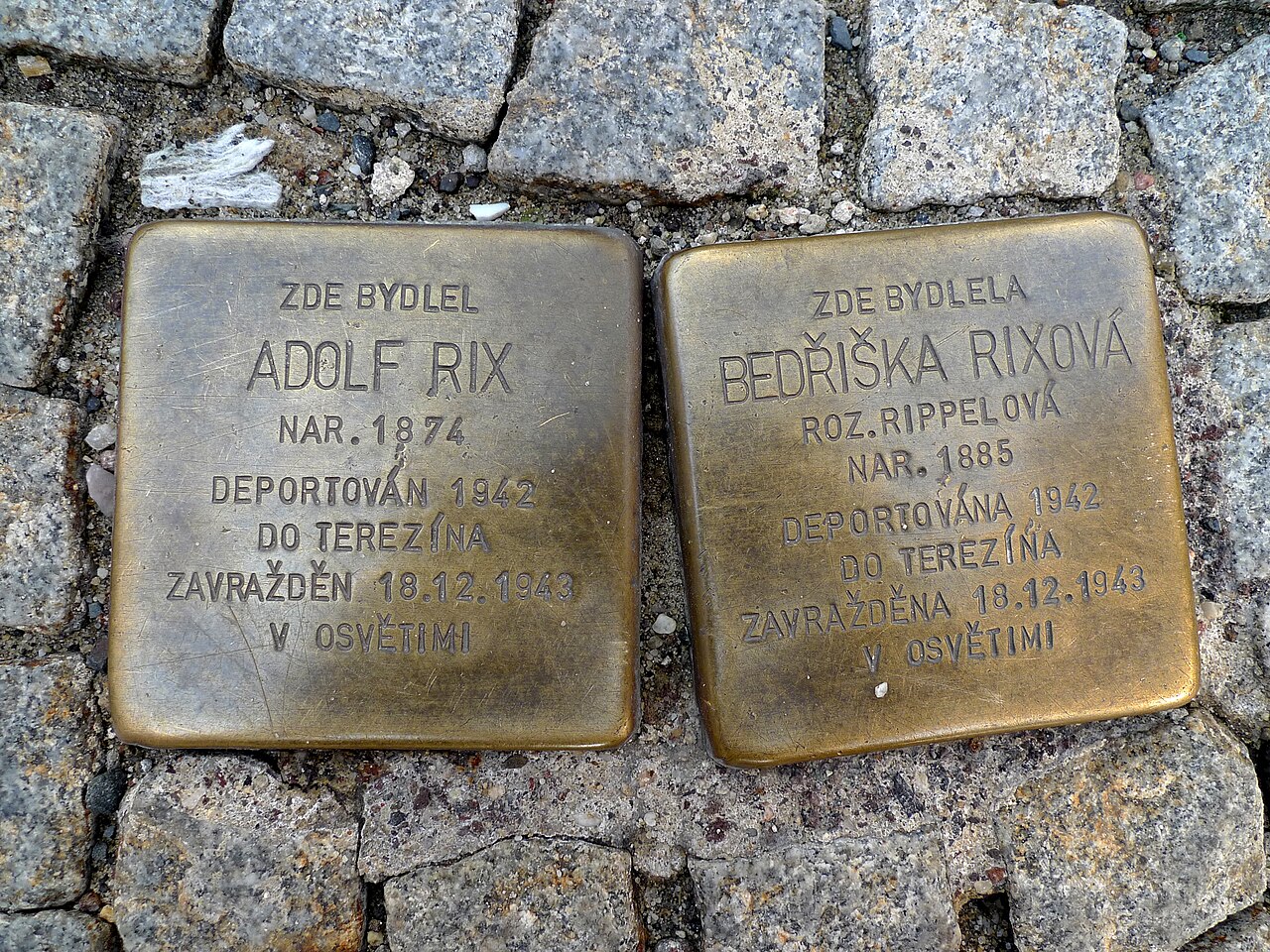 Stolpersteine Rix 01.jpg