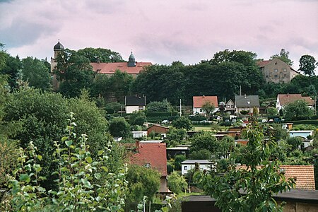 Struppen view to the castle