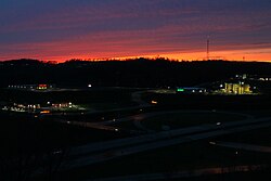 Sunset on Granville, West Virginia (34384406002).jpg