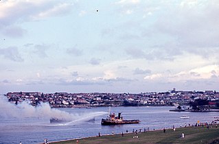 Sydney Ferry LADY SCOTT in Iron Cove off Drummoyne 6 Nov 1972.jpg