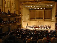 Symphony Hall, Boston, where auditorium acoustics began Symphony hall boston.jpg