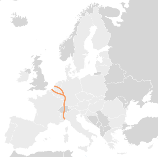 <span class="mw-page-title-main">Rhine–Alpine Corridor</span>