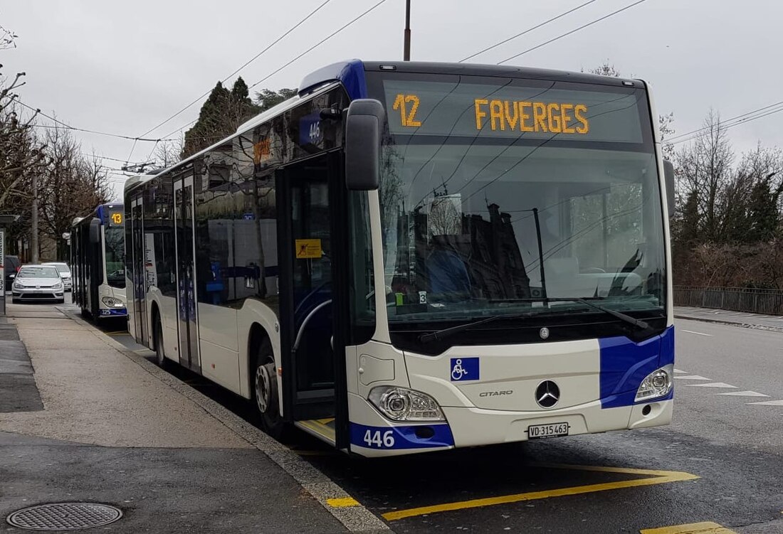 Transports publics de la région lausannoise