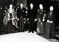 L'imperatrice Teimei al matrimonio della principessa Kazuko il 20 maggio 1950