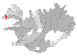Tálknafjörður - Carte