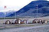 Zeltcamp am Tanquary Fjord im Quttinirpaaq-Nationalpark Nordkanadas