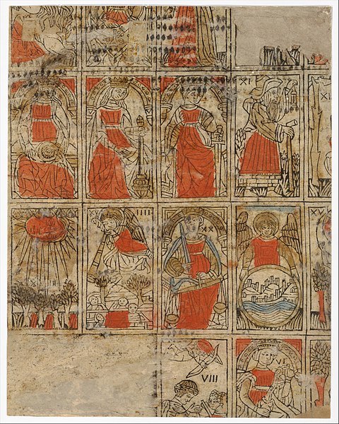 Met sheet, Ferrara c. 1500.