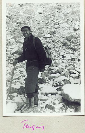 Τένσινγκ Νοργκέι: Τα πρώτα χρόνια, Ορειβασία, Ελβετική αποστολή στο Έβερεστ, 1952