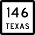 State Highway 146 marker