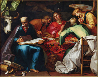 Abraham Bloemaert, The Four Evangelists, ca. 1612-1615[44]