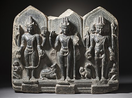 ไฟล์:The Hindu Gods Vishnu, Shiva, and Brahma LACMA M.86.337 (1 of 12).jpg