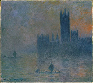 Claude Monet, The Houses of Parliament (Effect of Fog), 1903–1904