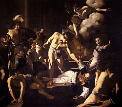 The Martyrdom of Saint Matthew 1599-1600