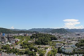 The cityscape of Yamaguchi 20130821.jpg