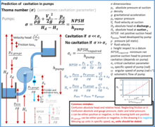 Application of the Thoma number to a pump for prediction of cavitation Thoma number for cavitation in pumps.png