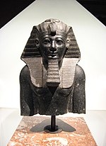 Statue of Thutmosis III at the Kunsthistorisches Museum, Vienna