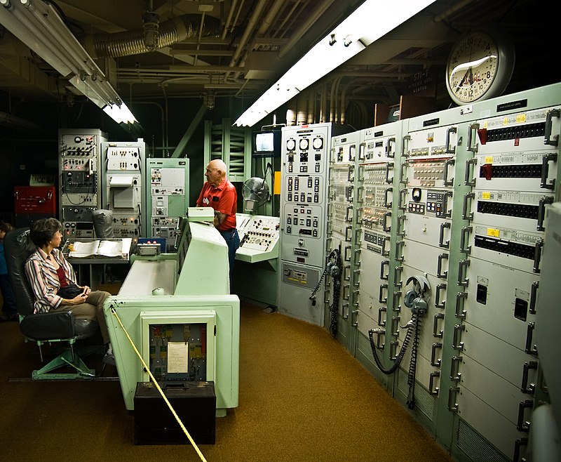 nuclear missile silo control room