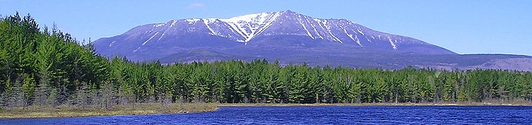 Mount Katahdin, highest in Maine