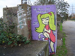 "To All My Friends" (public art in London)