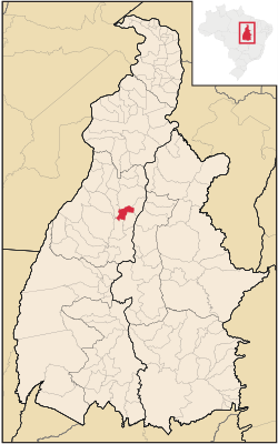 Localização de Tabocão no Tocantins