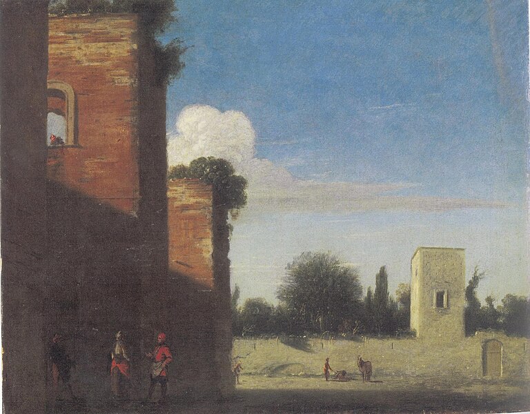 File:Toegeschreven aan Gottfried Wals - De stadsmuren van Rome - L873 - National Gallery.jpg