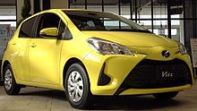 Toyota Vitz (nome della Yaris nel mercato orientale) restyling 2017