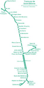 Tramway de Saint Etienne - plan.png