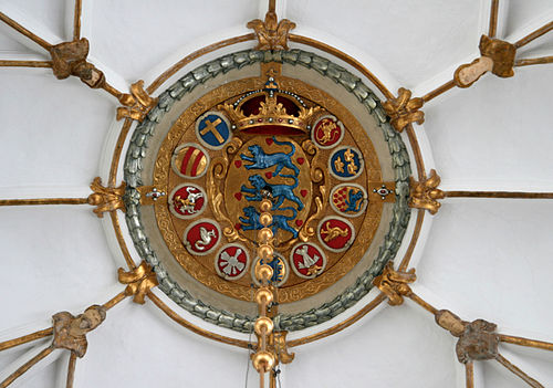 Coat of arms from Trinity Church, Copenhagen