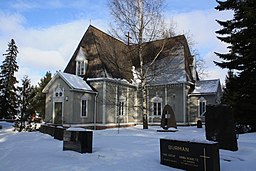 Tusby kyrka vintern 2009