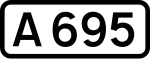 A695 road