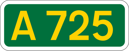 UK road A725