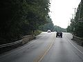 US 202 northbound over Wissahickon Creek